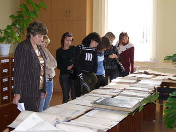 «День открытых дверей» в Центральном государственном архиве Самарской области 