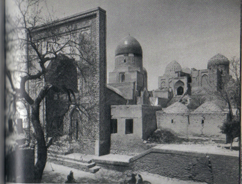 Самарканд. Шахи-Зинда. Нижняя и средняя группы ансамбля